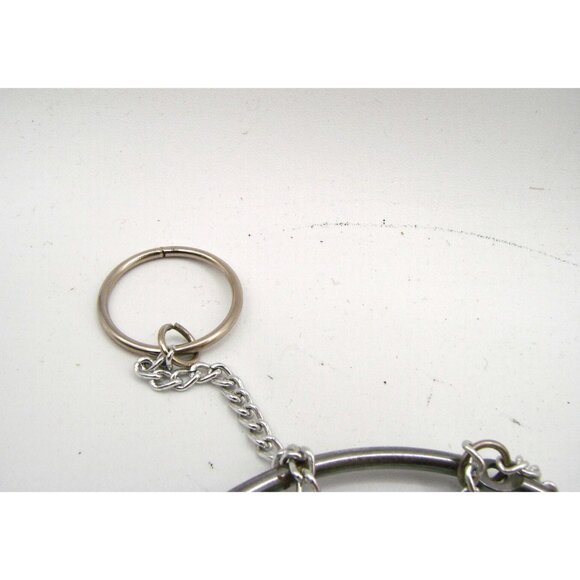 Angel Wind Chimes Pink Silver Metal Rings Pretty Sounds Home Decoration Hanging - Picture 5 of 9